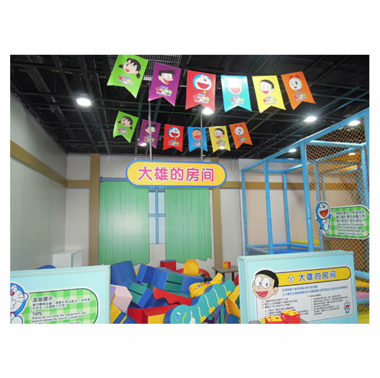 青岛多啦A梦万达店亚克力不锈钢灯箱