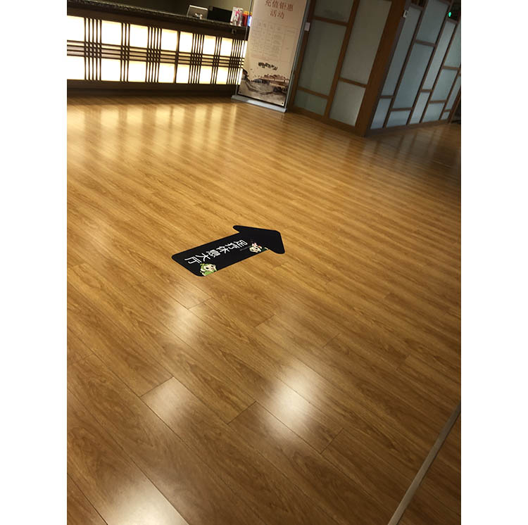 温馨提示地贴01