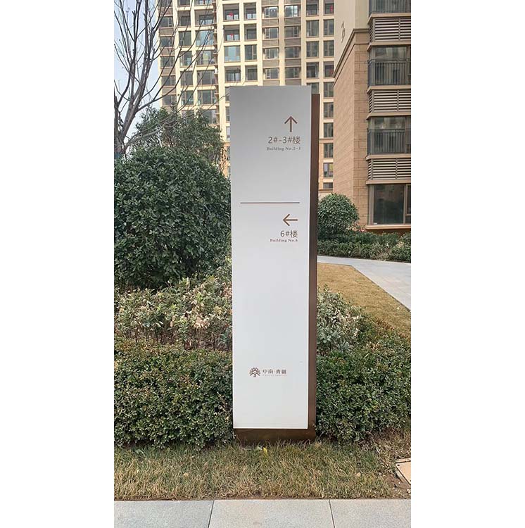 楼栋号导视牌
