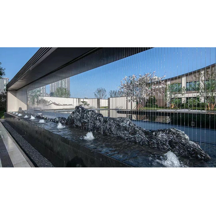 入口水景