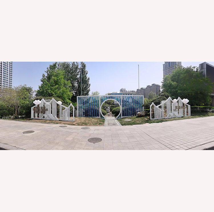 主入口景墙